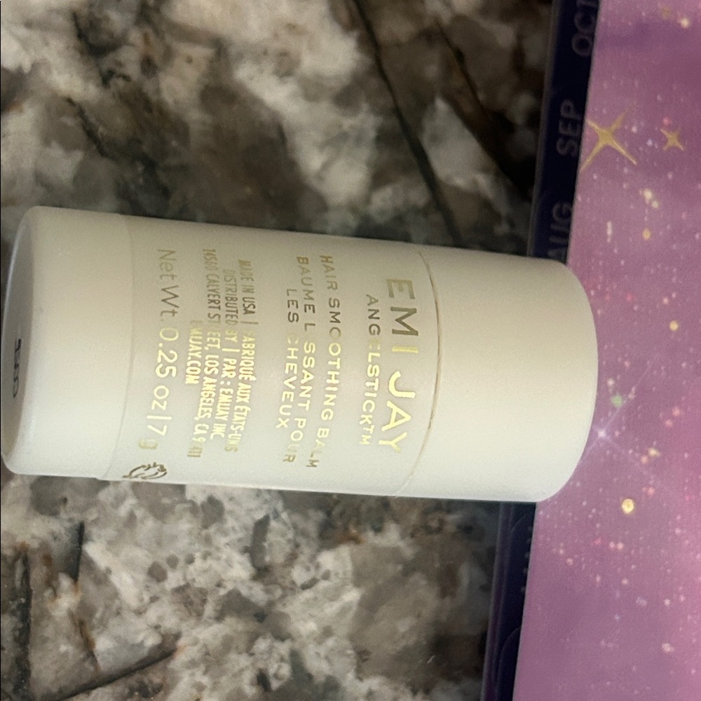 Emi Jay Angelstick Hair Style Smoothing Balm White NEW Tames Flyaways Frizz NEW - Picture 12 of 15